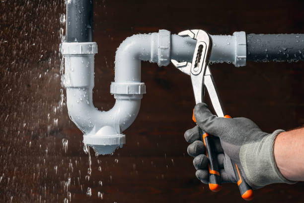 Professional Plumbing technician working in Stanford, IL